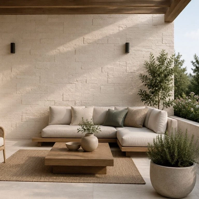 Revestimiento Pared Arcilla Efecto Piedra Wal 